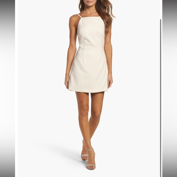 French Connection Whisper Light Sheath Minidress - Picture 1 of 8